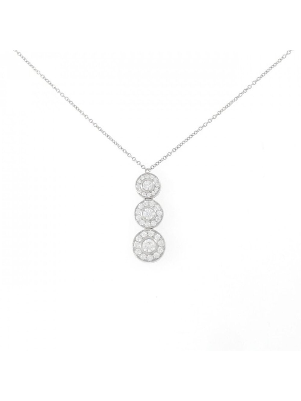 Tiffany & Co Circlet Triple Drop Necklace